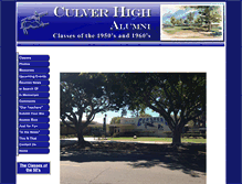 Tablet Screenshot of culverhighalumni.org